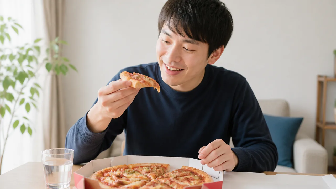 ピザハットのエムサイズは1人で食べ切れる?注文前に量の目安を確認