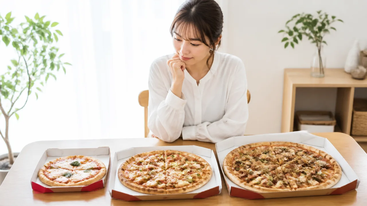 ピザハットのエムサイズは1人で食べ切れる?注文前に量の目安を確認