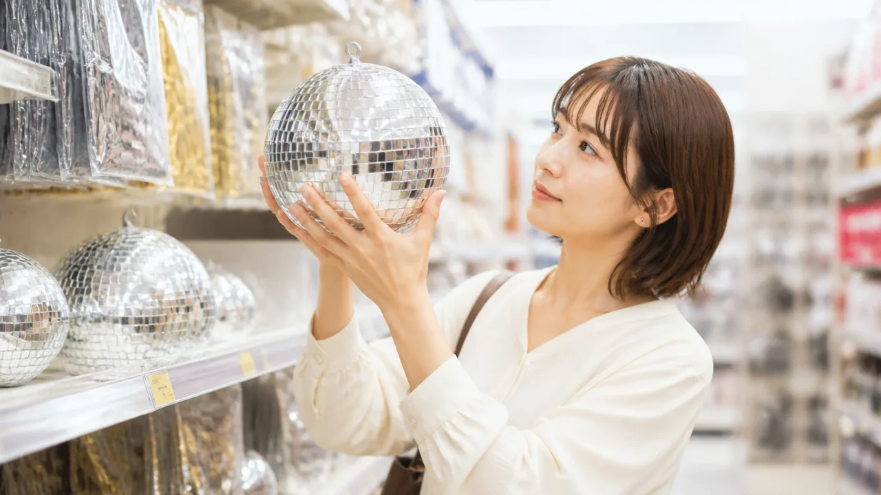 ミラーボールはドンキで買える？売り場や値段、種類を紹介