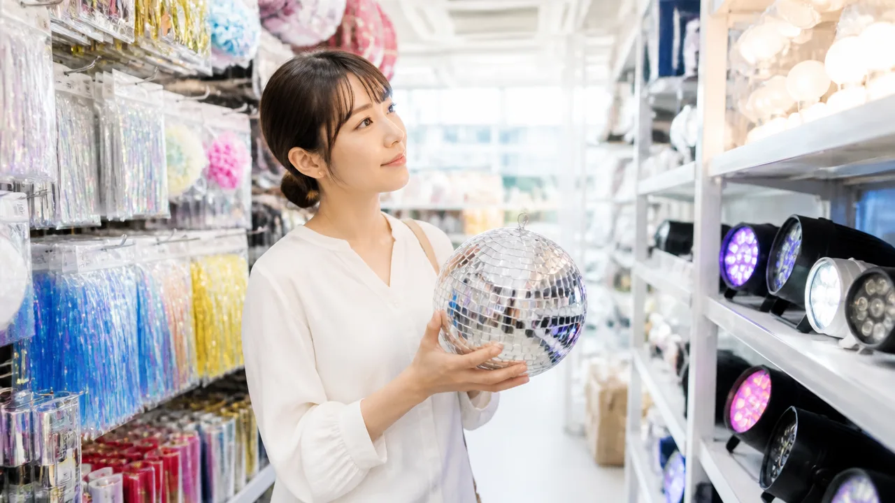 ミラーボールはドンキで買える？売り場や値段、種類を紹介