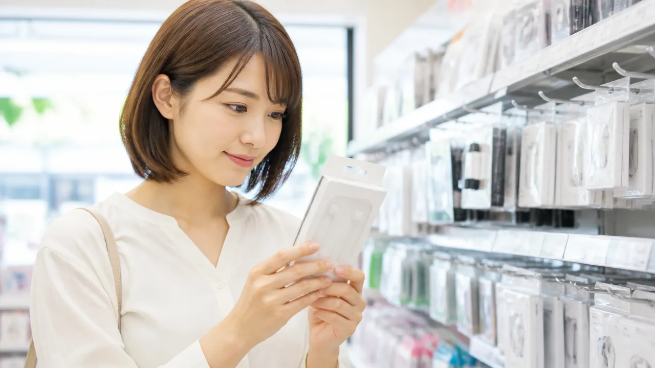 コンビニのイヤホンはiPhoneで使える？選び方と注意点