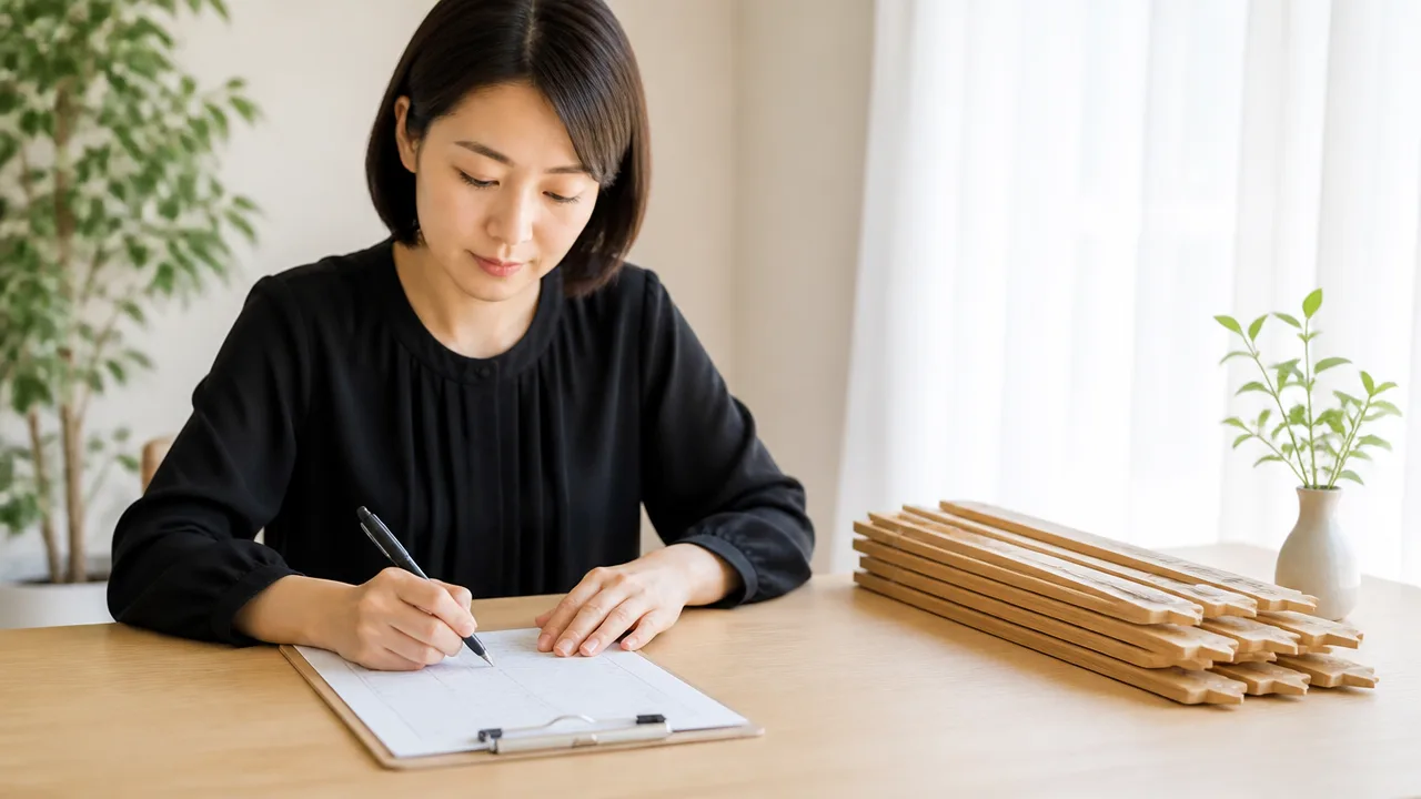 塔婆の依頼をFAXで送る際の書き方と記入例・注意点