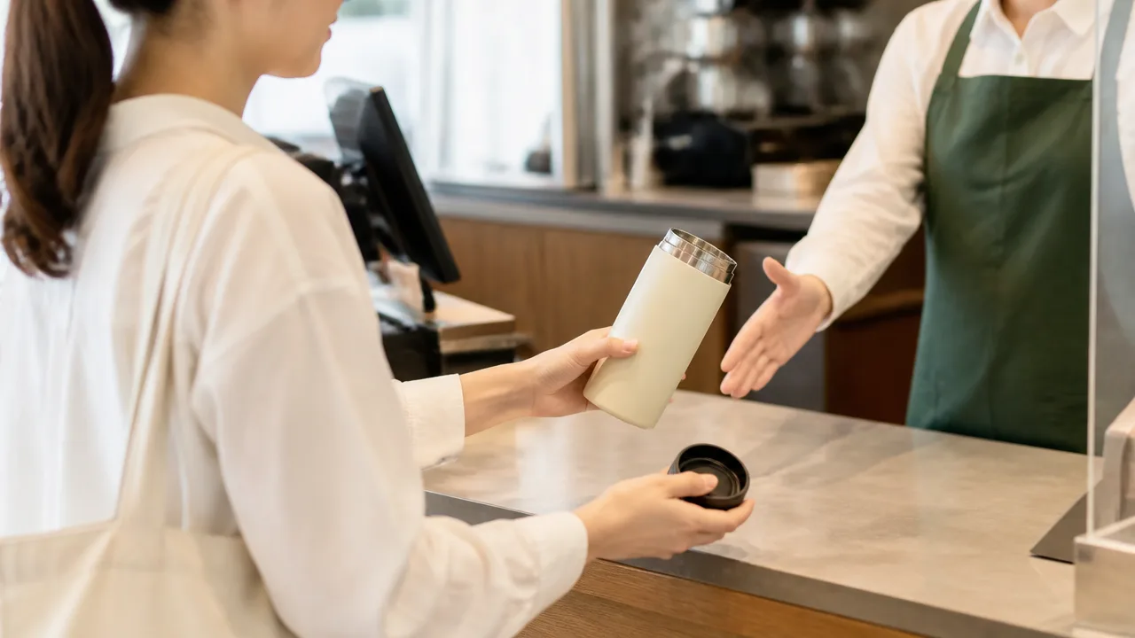スタバにタンブラー持参、サイズはどう選ぶ?容量と頼み方を解説