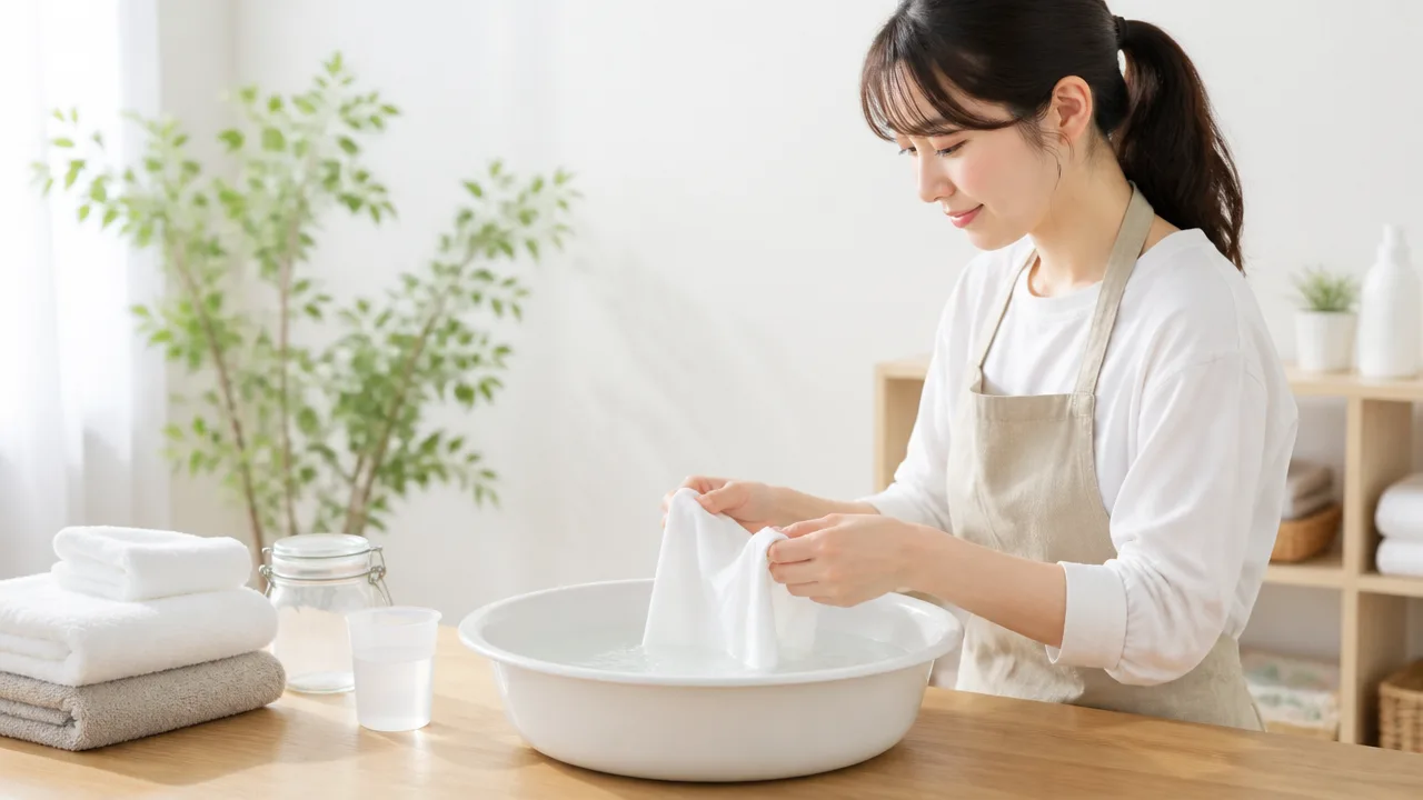 ハイターの匂いを消す方法|手や服、部屋に残ったときの対処法と注意点