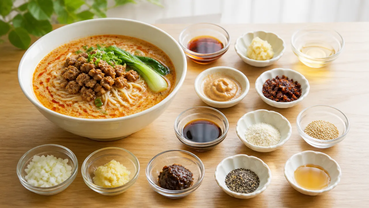 担々麺のちょい足し調味料12選｜家にあるもので辛さとコクをアレンジ