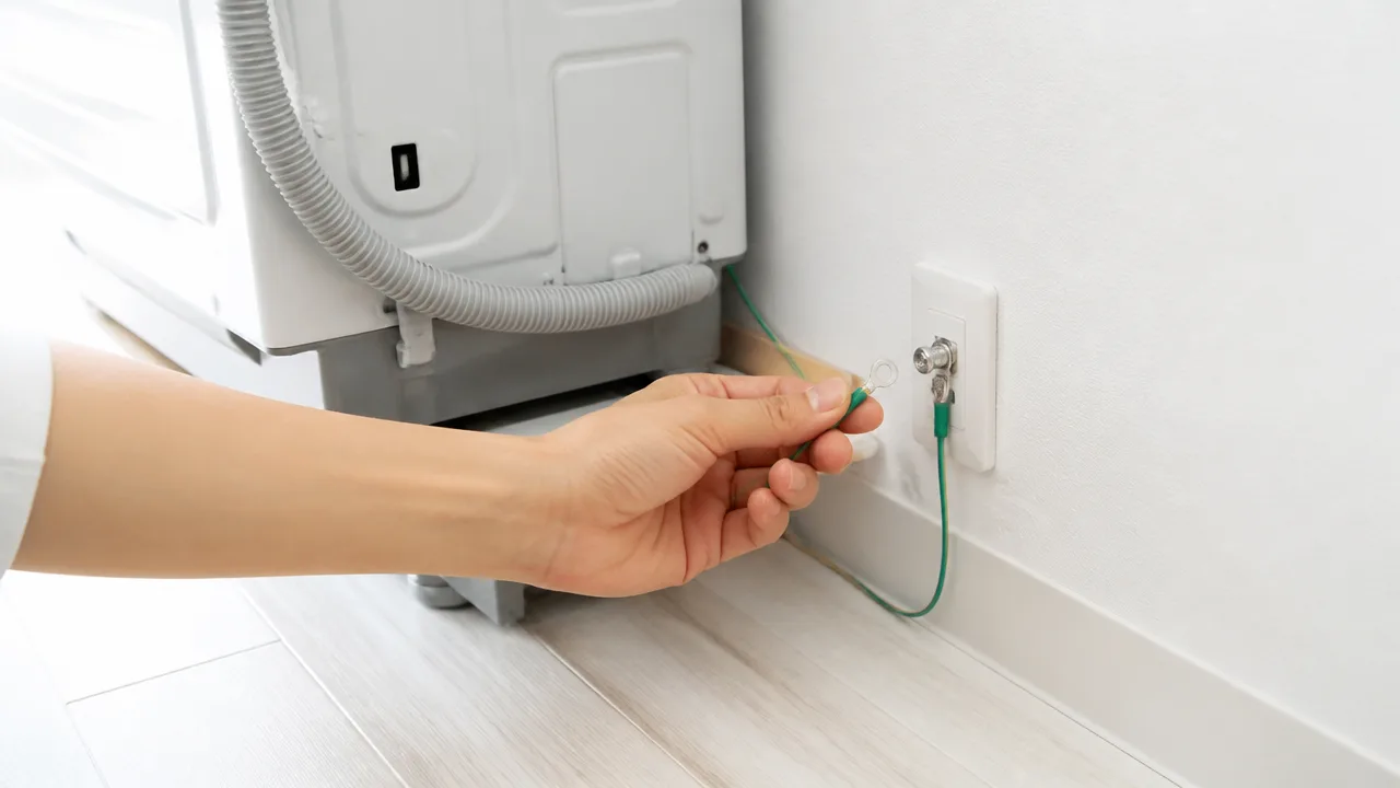 洗濯機のアース線の外し方は?タイプ別の手順と注意点