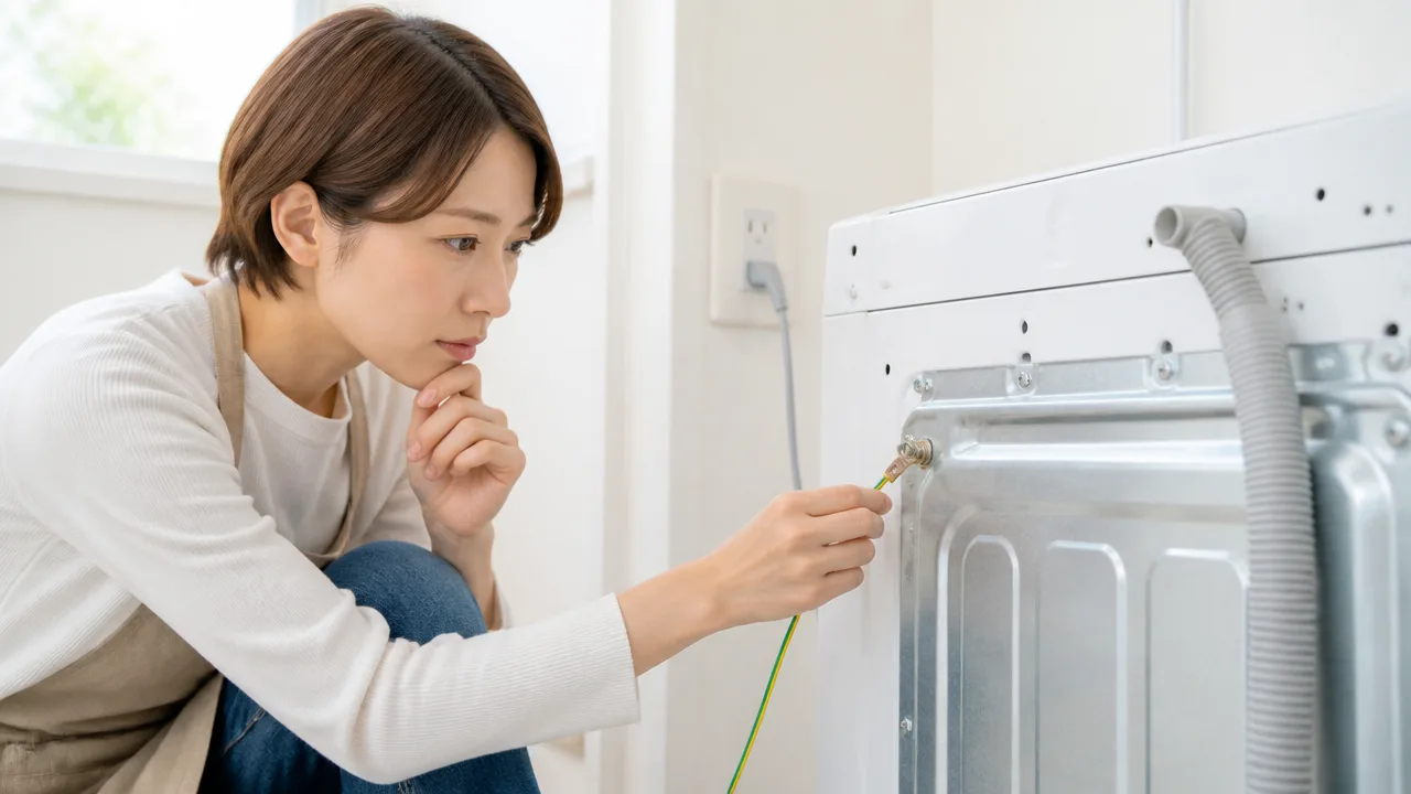 洗濯機のアース線の外し方は?タイプ別の手順と注意点