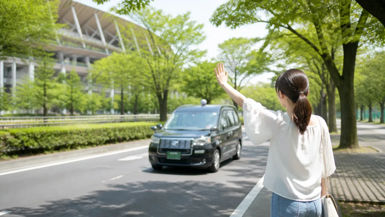 国立競技場ライブ後のタクシーは乗れる？乗り場と予約方法を紹介