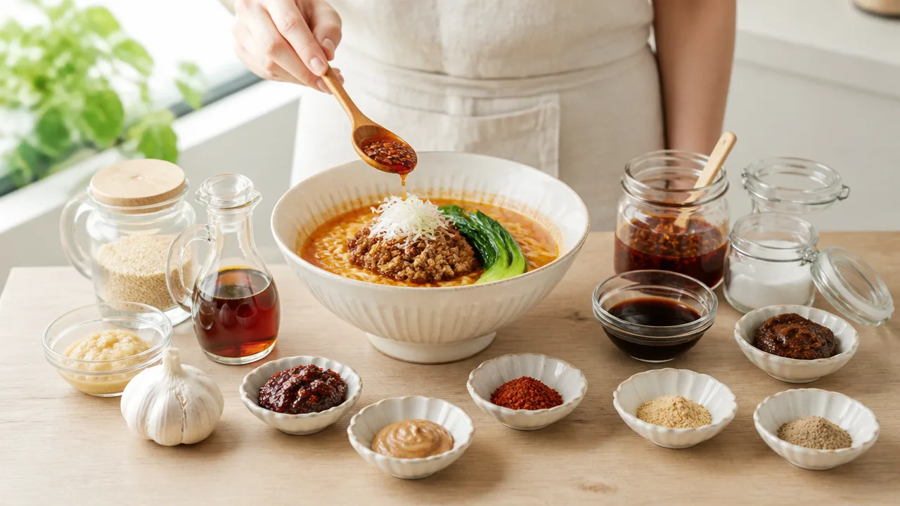 担々麺のちょい足し調味料12選｜家にあるもので辛さとコクをアレンジ