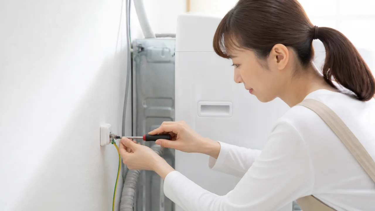 洗濯機のアース線の外し方は?タイプ別の手順と注意点