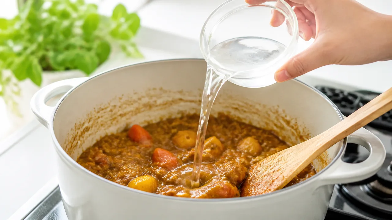 無水カレーが焦げる理由は?失敗しにくい火加減と対策
