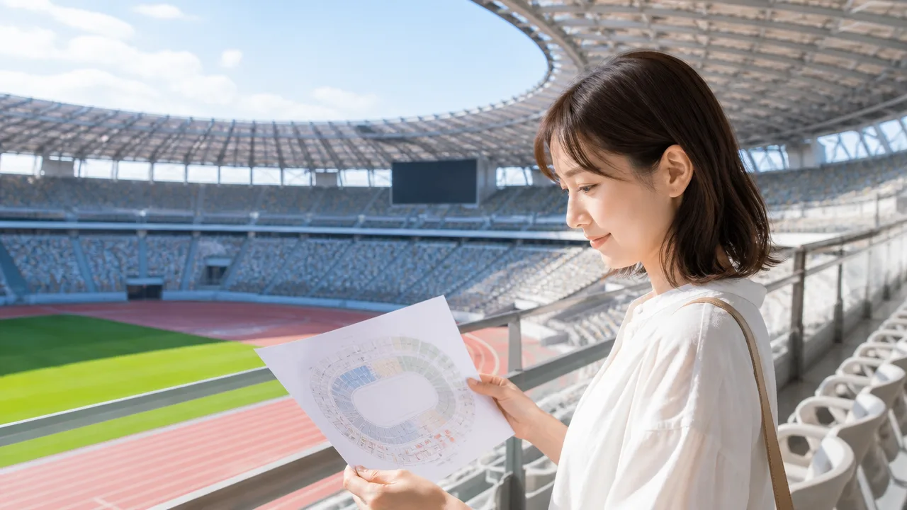国立競技場の濡れない席はどこ?屋根の範囲と雨天時の選び方を解説