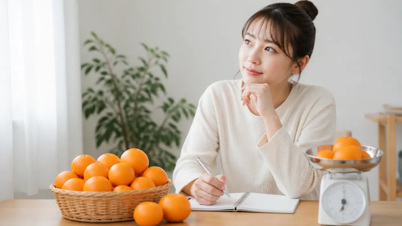 みかん2.5kgは何個くらい？サイズ別の個数目安を紹介
