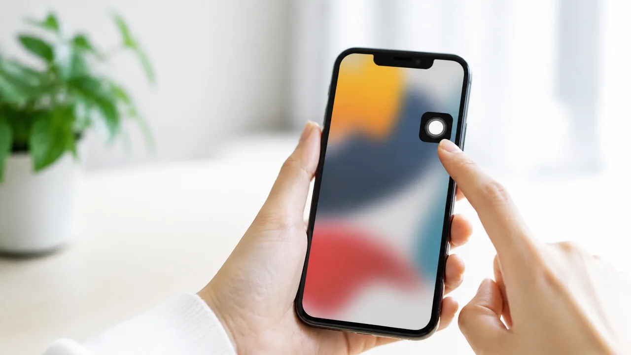 iPhone右上の黒い丸は何？原因別の確認方法と消し方を解説