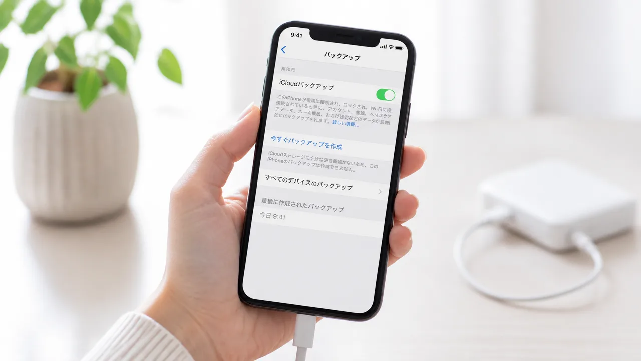 バックアップ中にiPhoneをいじったらどうなる？注意点を解説