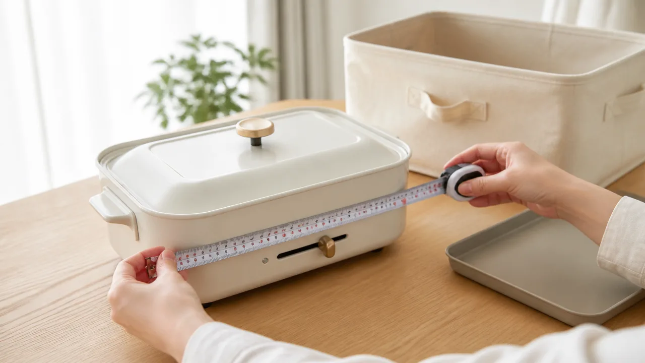 ホットプレート収納ケースは無印にある?代用品と選び方を紹介