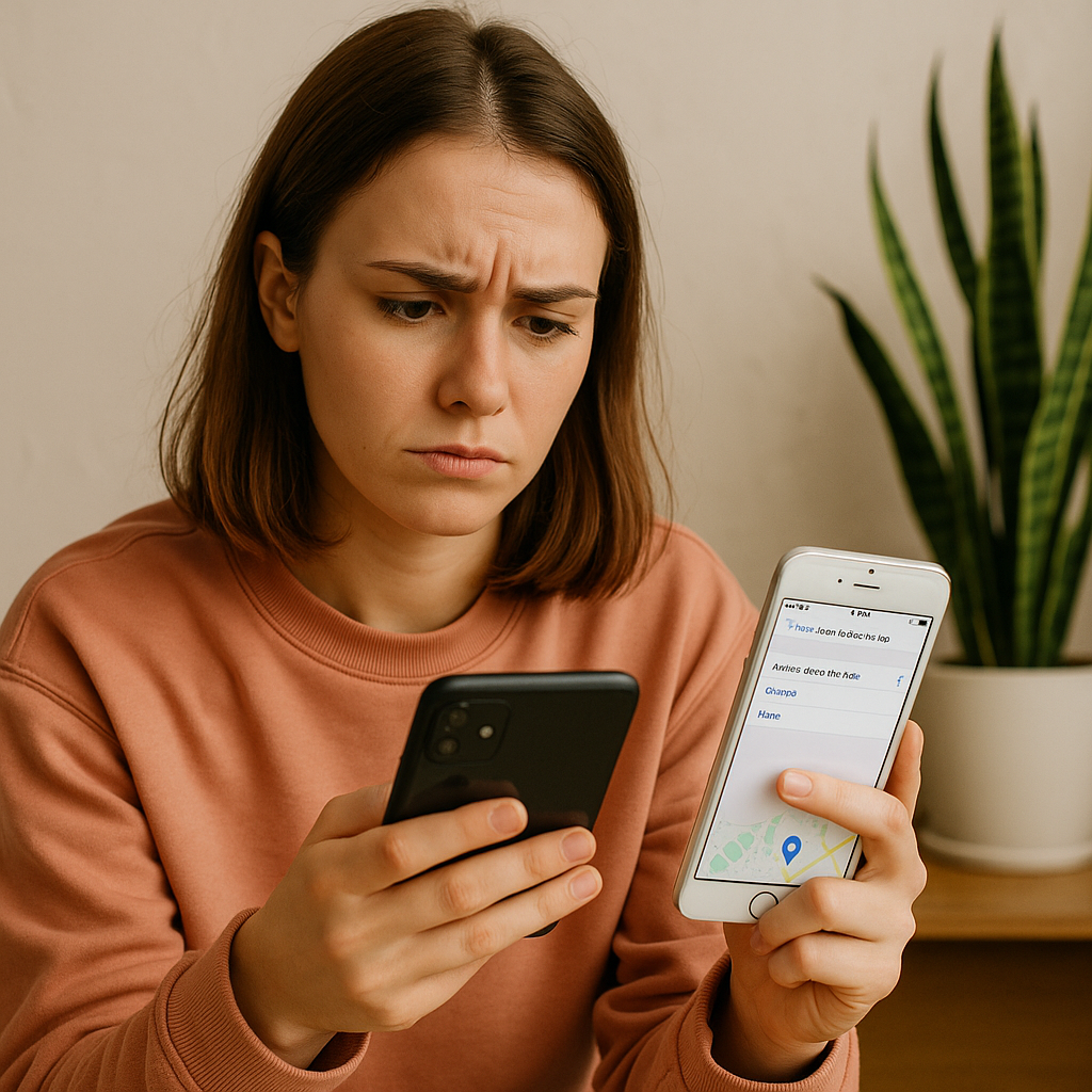インスタで「位置情報共有を開始しました」と表示されたときの見方と確認ポイント
