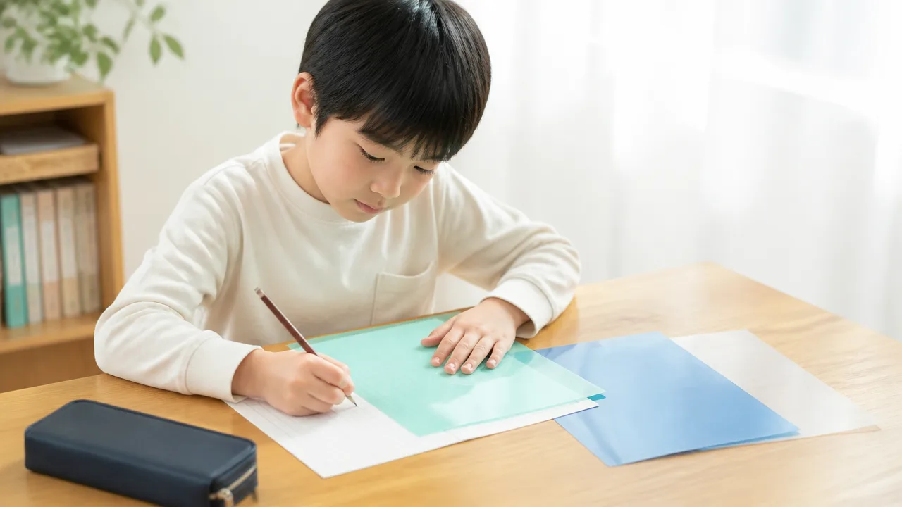 小学生の下敷きサイズは?一般的な寸法と学年別の選び方を紹介