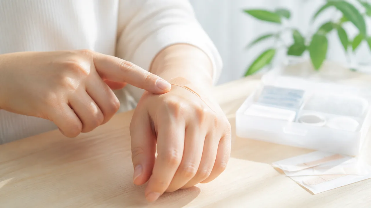 絆創膏が臭くなるのはなぜ?原因と正しい交換方法を解説