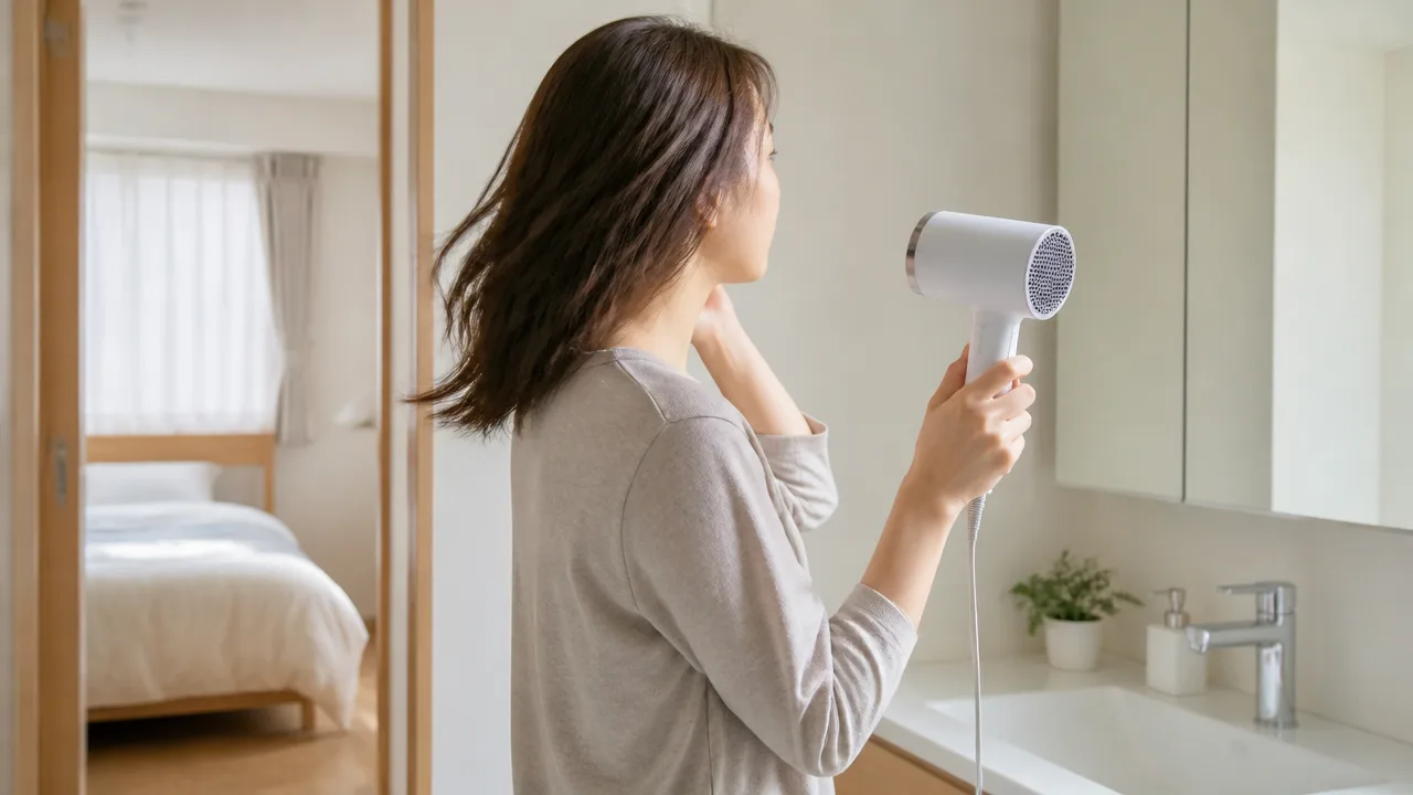 重量鉄骨造でドライヤーの音は響く？防音性と使用時の注意点