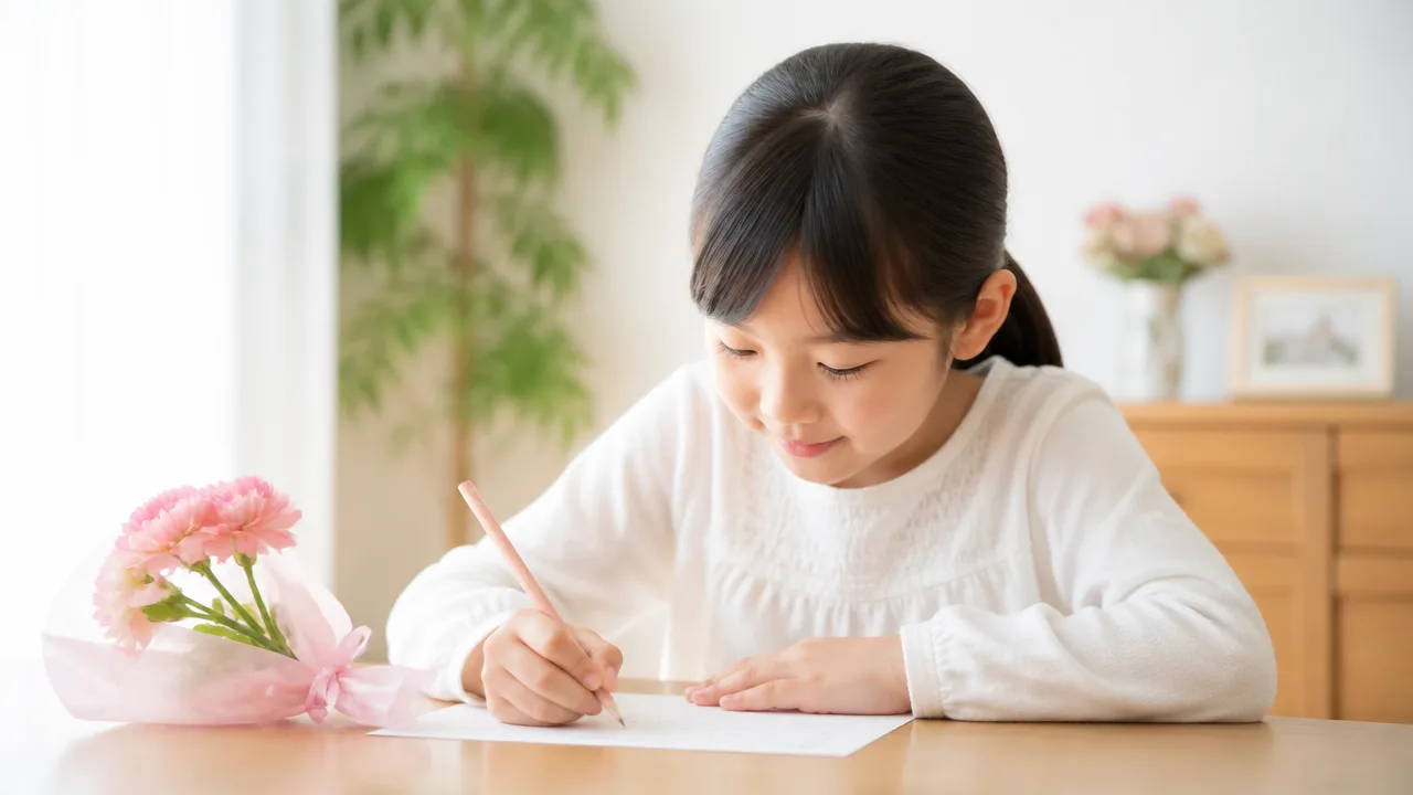 小学生向け|誕生日にお母さんを泣かせる手紙の書き方と例文