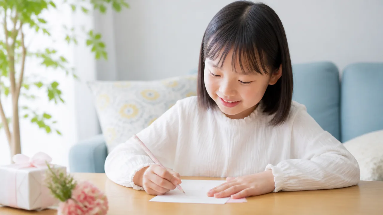 小学生向け|誕生日にお母さんを泣かせる手紙の書き方と例文