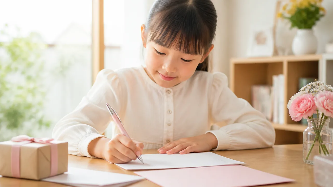 小学生向け|誕生日にお母さんを泣かせる手紙の書き方と例文