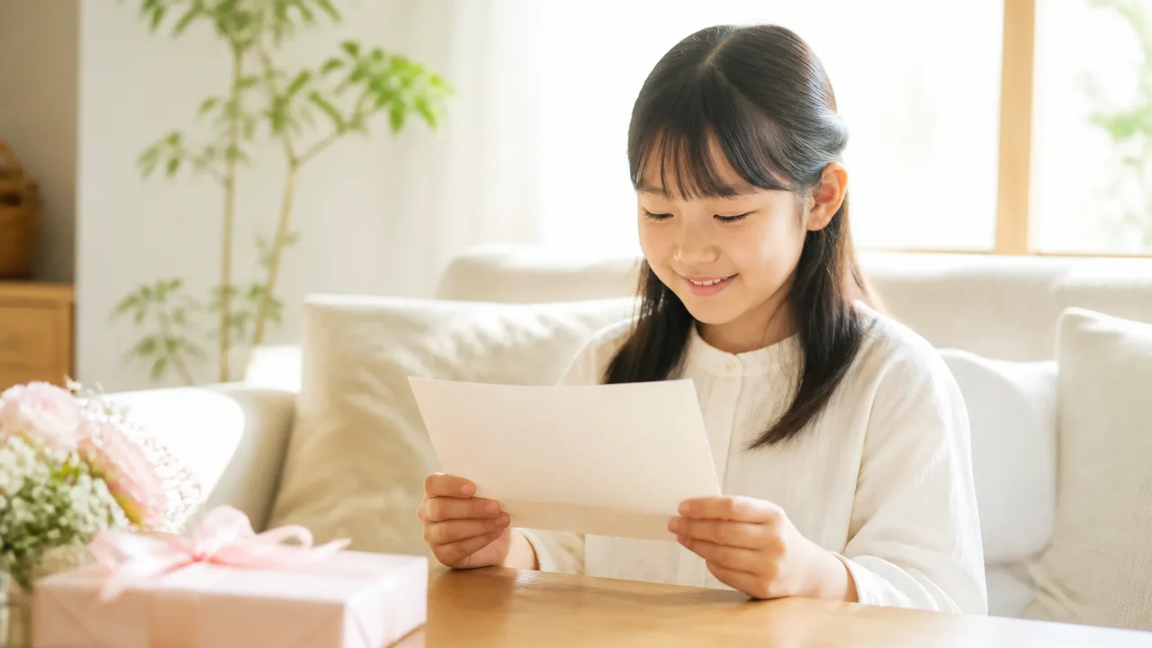 小学生向け|誕生日にお母さんを泣かせる手紙の書き方と例文