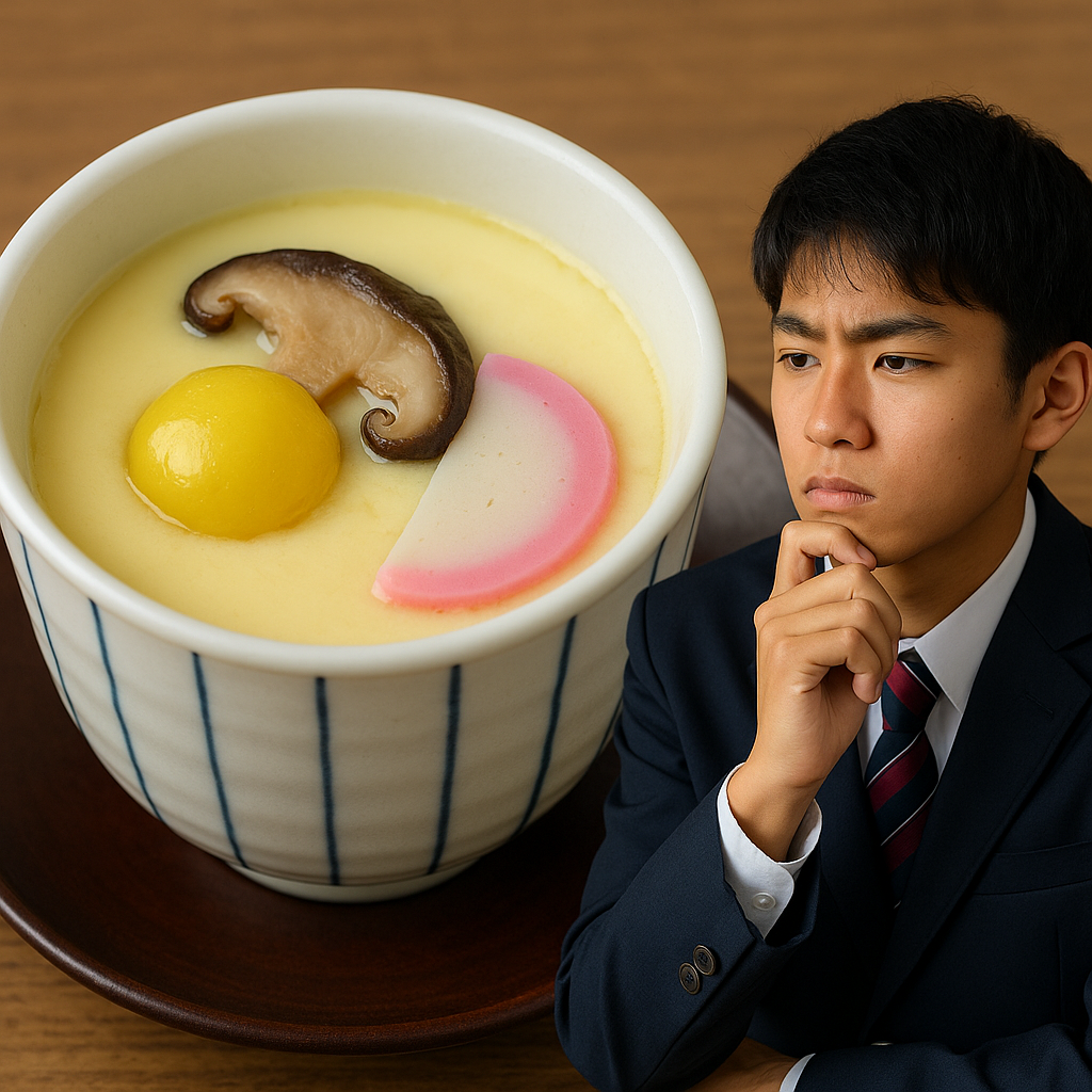 茶碗蒸しに銀杏を入れるのはなぜ？由来や意味を高校生にもわかりやすく紹介