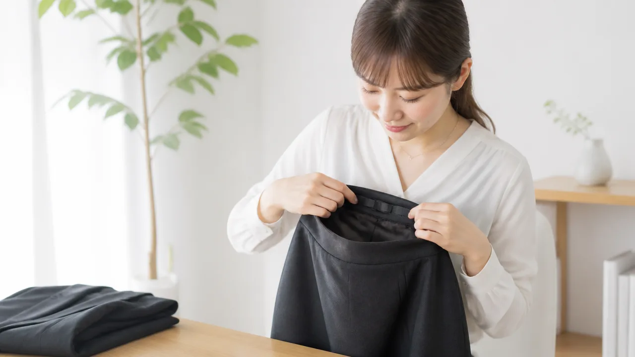 スーツのスカートがゆるいときの対処法とサイズ選びのコツ